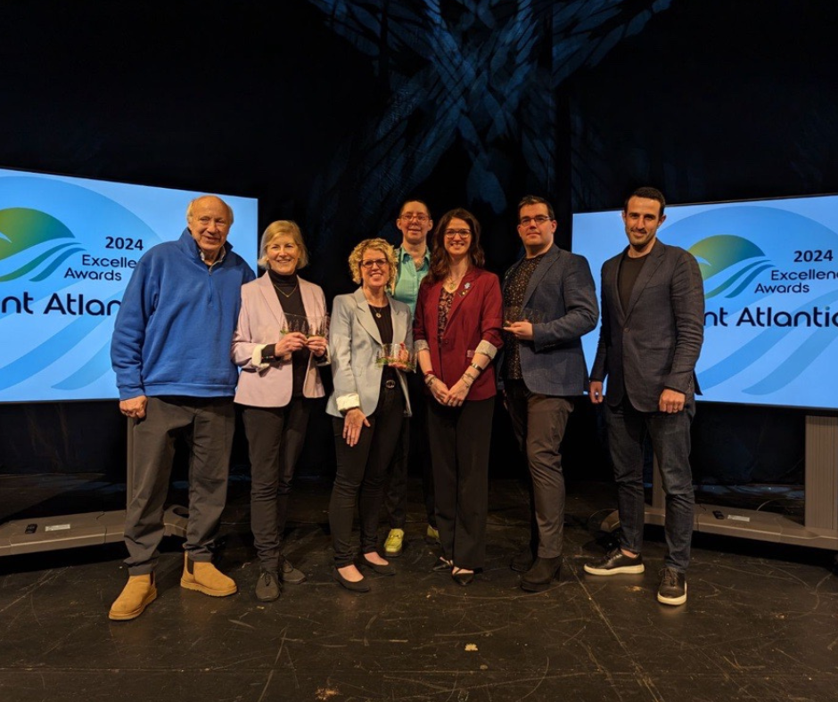 Winners of the Event Atlantic Excellence Awards onstage